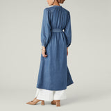 Denim Style Shirt Dress