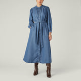 Denim Style Shirt Dress