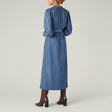 Denim Style Shirt Dress