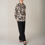 Zebra Print Blouse