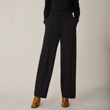 Black Trousers, Relaxed Fit, Short