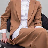 Wide Leg Trousers, Camel