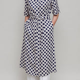 Coin Dot Midi Dress