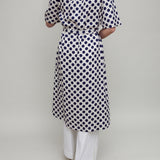 Coin Dot Midi Dress
