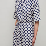Coin Dot Midi Dress