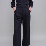 Wardrobe Essential Wide Leg Trouser Black