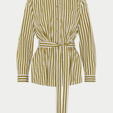 Belted Shirt, Stripe