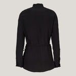 Black Viscose Blouse