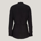 Black Viscose Blouse