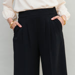 Black Wide Leg Trouser