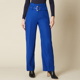 Cobalt Wide Leg Trousers