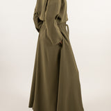 Khaki Maxi Skirt