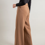 Wide Leg Trousers, Camel