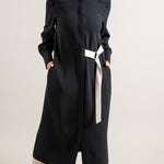 MONOCHROME SHIRT DRESS