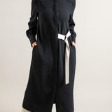 MONOCHROME SHIRT DRESS
