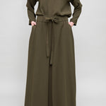 Khaki Maxi Skirt