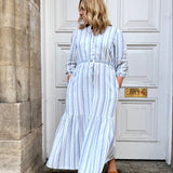 Linen Tiered Dress