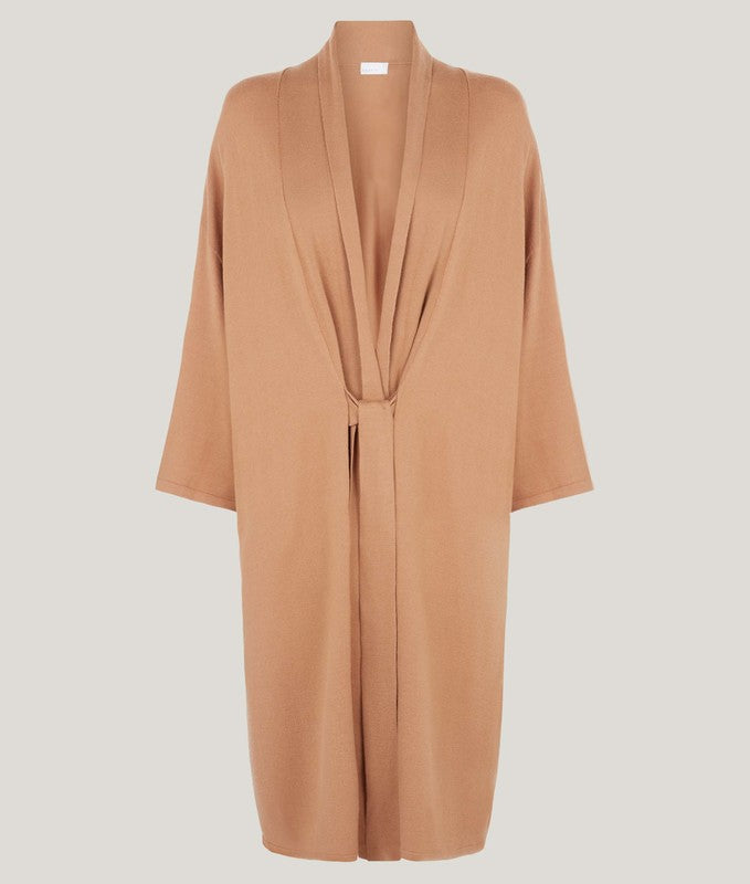 Camel Kimono Knitwear