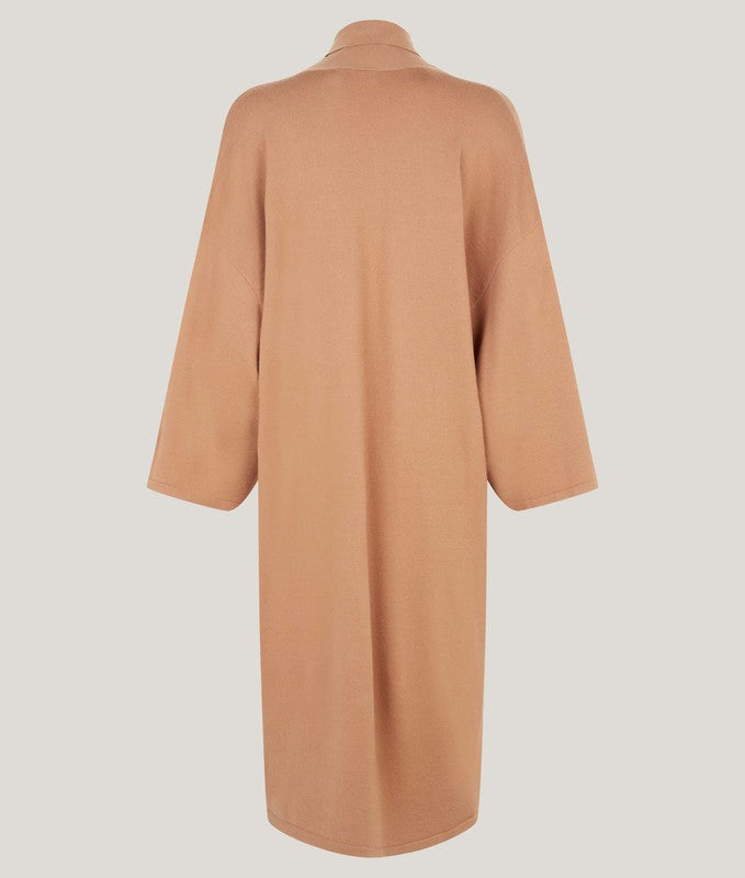 Camel Kimono Knitwear