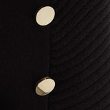 Knitted Cape, Black