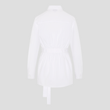 Belted Shirt, White