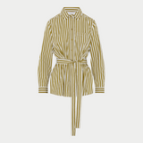 Belted Shirt, Stripe