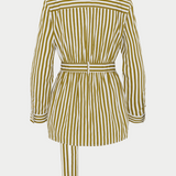 Belted Shirt, Stripe