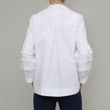 Stitch Detail White Shirt