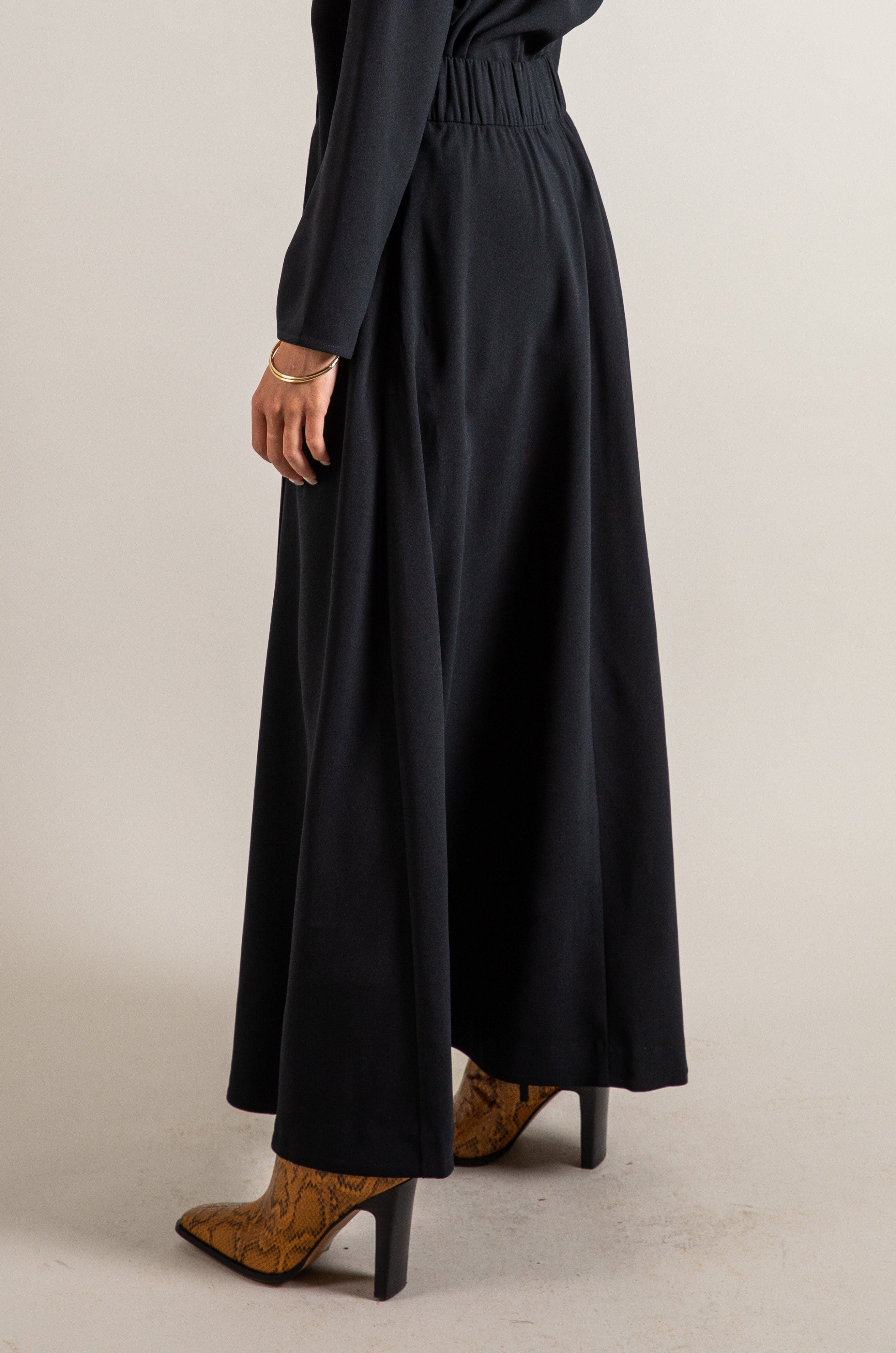 Black Maxi Skirt